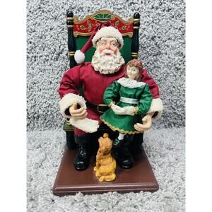Vintage Santas From Around The World American Santa 1995 With Box